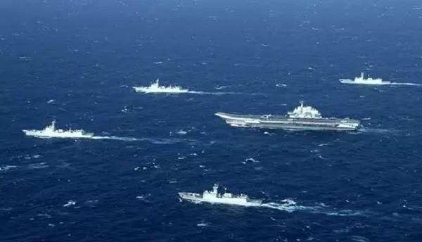 中國海軍最新動態(tài)，邁向深藍(lán)，展現(xiàn)大國海軍風(fēng)采
