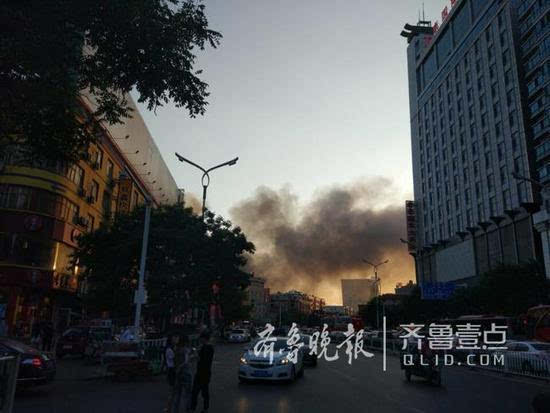 濰坊火災最新報道，全面揭示火災現(xiàn)場與救援進展